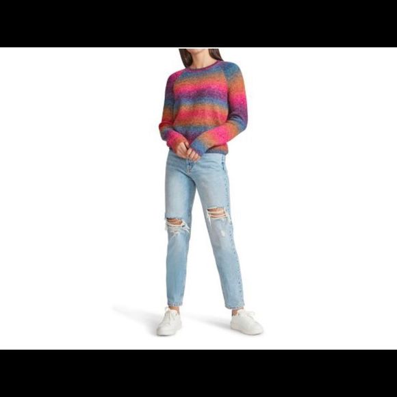 BB Dakota by Steve Madden Ombre Sweater  Pink  Women's Sz  XXL NWT MSPR $89 - Picture 10 of 10